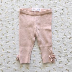 Baby Zara Ribbed Knit Sweater Leggings